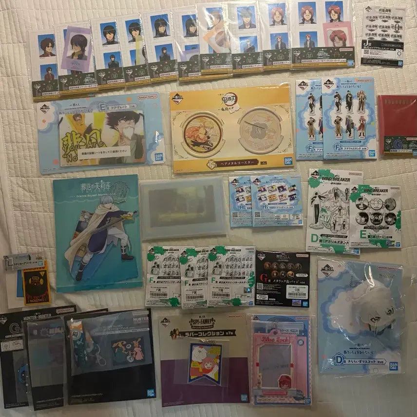 [BUNJANG] Ichiban Kuji Bundle Set / 애니 쿠지 하위상 일괄