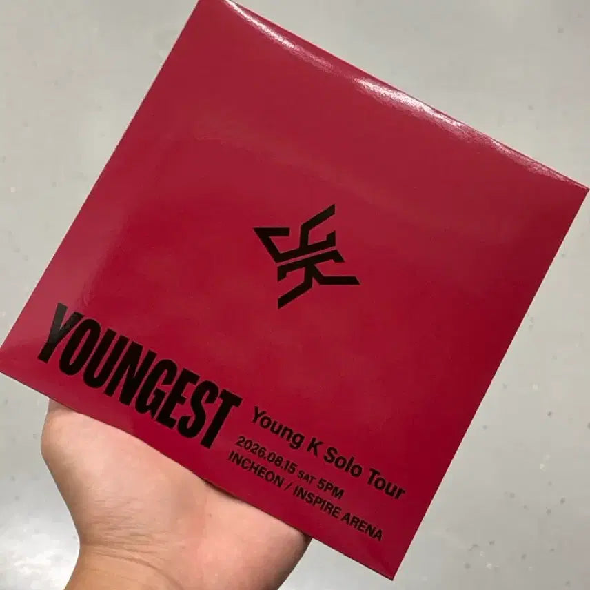 [BUNJANG] Young K Solo Concert Mid-Con Entrance Gift / 영케이 솔콘(중콘) 입장 기프트