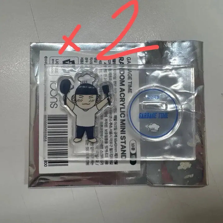 [BUNJANG] Gong Tae-seong Mini Acrylic Badge / 가비지타임 공태성 캔뱃지 작뿡 아크릴 판매합니다!