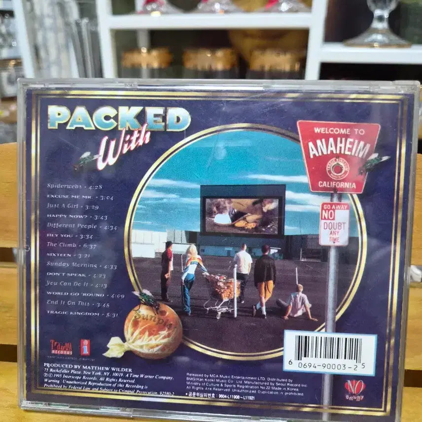 [BUNJANG] No Doubt Tragic Kingdom CD / 노 다웃 트래직 킹덤 CD