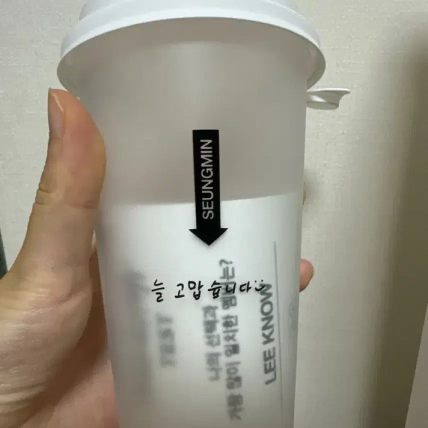[BUNJANG] Stray Kids SKZ-REPLAY Reusable Cup Seungmin Photocard / 스키즈 디스앤댓 팝업 리유저블컵 특전 승민