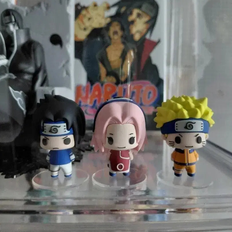 [BUNJANG] Naruto Sasuke Sakura Chokorin Figure / 나루토 사스케 사쿠라 쵸코린 피규어
