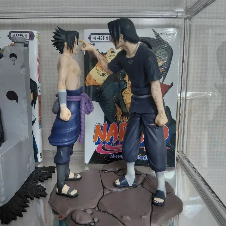[BUNJANG] Naruto Ichiban Kuji Itachi &amp; Sasuke Last One Prize Acrylic Stand / 나루토 제일복권 이타치 사스케 라스트원 + 아크릴