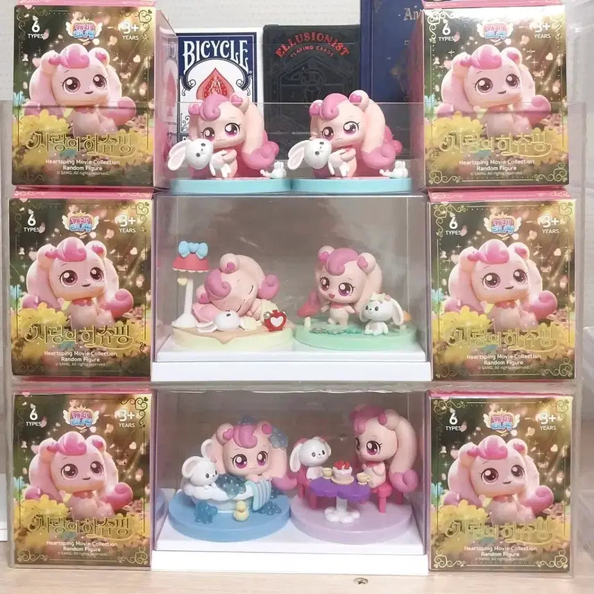 [BUNJANG] Mega Coffee HaChuping Figure Full Set (6 Types) / 메가커피 하츄핑 피규어 6개 풀세트