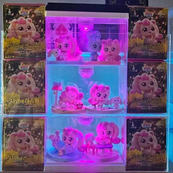 [BUNJANG] Mega Coffee HaChuping Figure Full Set (6 Types) / 메가커피 하츄핑 피규어 6개 풀세트