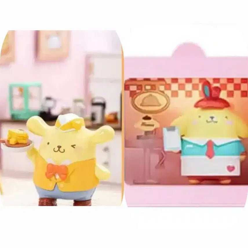 [BUNJANG] Pompompurin Restaurant Figure Mood Lamp Bundle / 일괄 폼폼푸린 레스토랑 피규어 무드등 팝마트