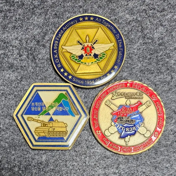 [BUNJANG] 6th Artillery Brigade Commemorative Coin Set / 6포병여단 예하 코인 세트