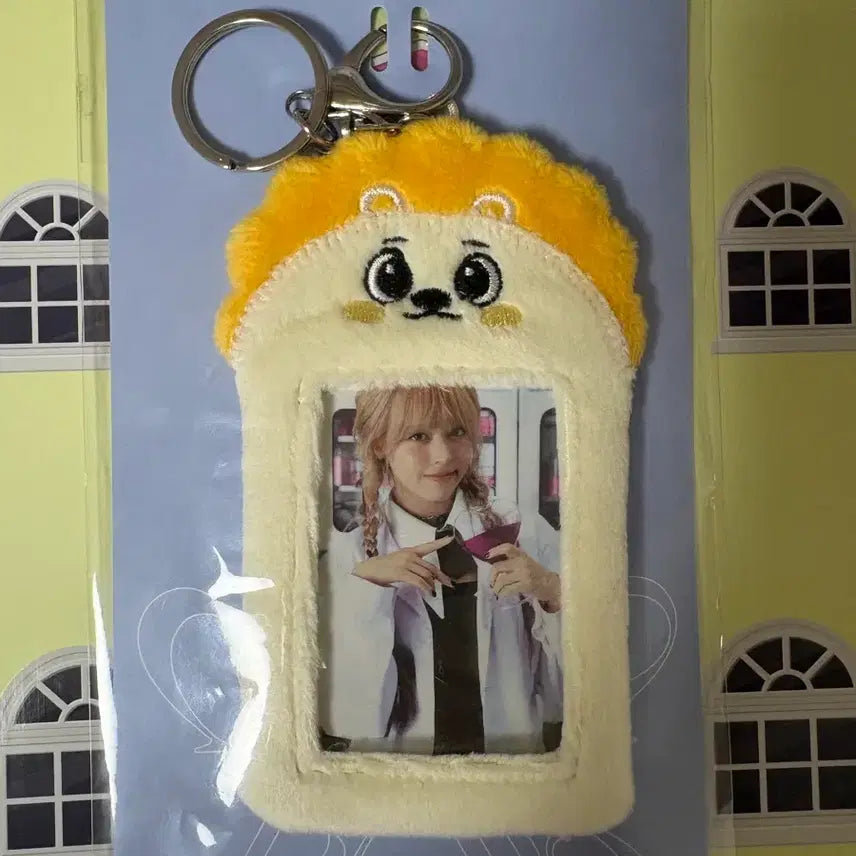 [BUNJANG] NMIXX Lily Mixlab Character Photocard Holder Dande Leon Doll / 엔믹스 릴리 팬콘서트 믹스랩 MD 캐릭터 포토카드 홀더 단델레온 인형 포카 판매