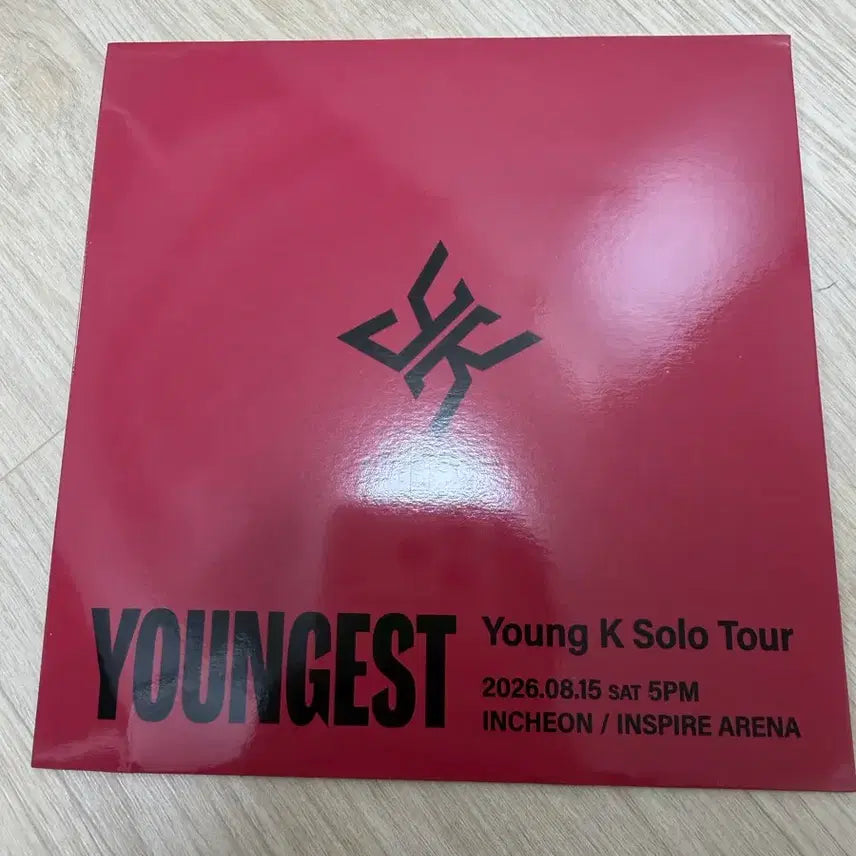 [BUNJANG] Young K Mid Concert Entry Gift Sealed / 영케이 중콘 입장기프트 미개봉