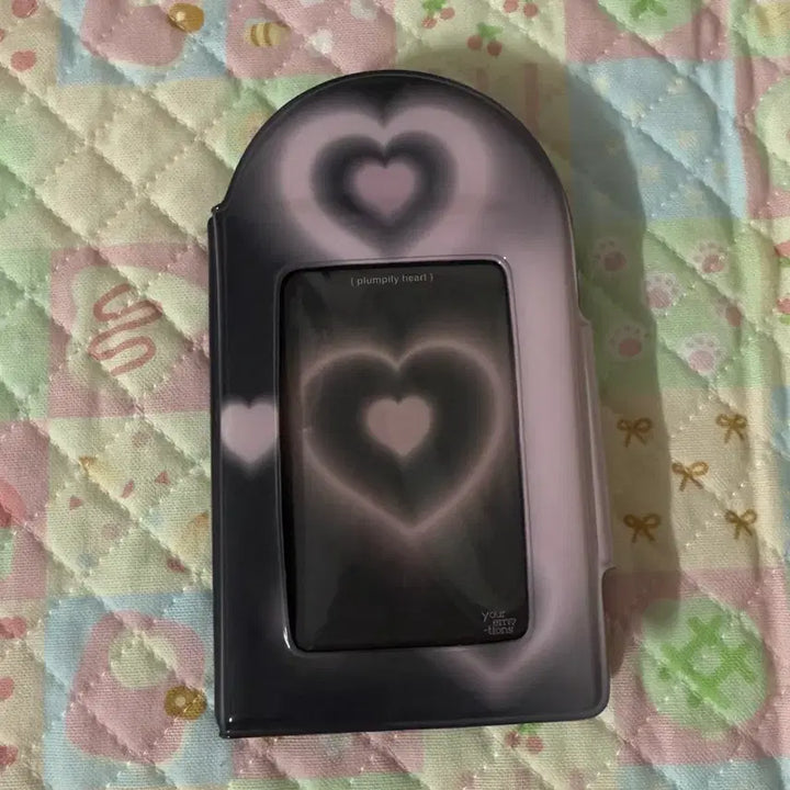[BUNJANG] Your Emotion Black Heart Photocard Holder Binder / 유어이모션 블랙 하트 콜렉트북 포카홀더북 바인더