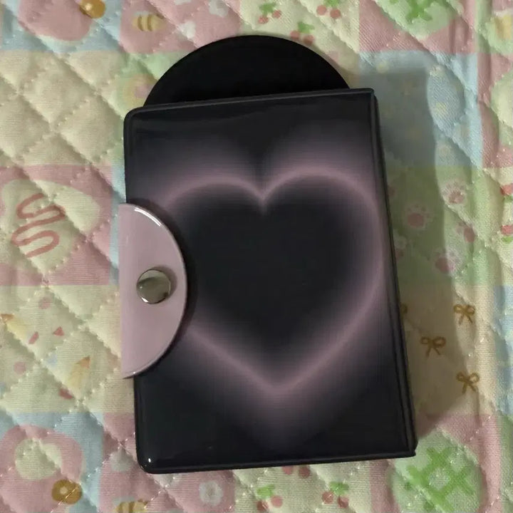 [BUNJANG] Your Emotion Black Heart Photocard Holder Binder / 유어이모션 블랙 하트 콜렉트북 포카홀더북 바인더
