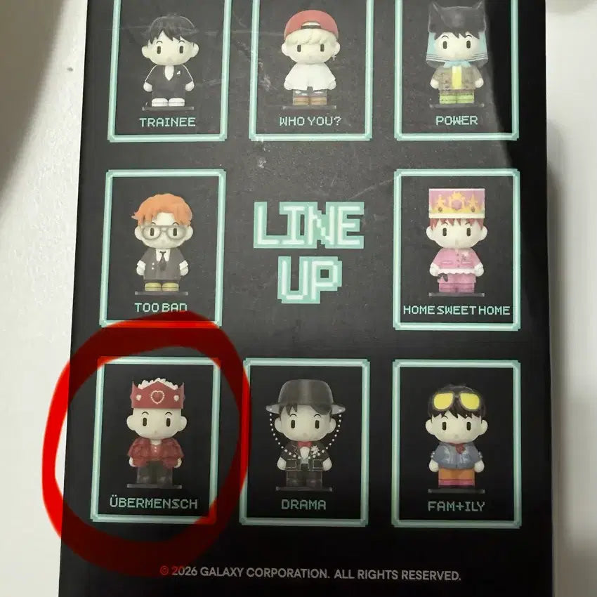 [BUNJANG] G-Dragon ubermensch Random Figure / 지디팝업 랜덤피규어 ubermensch