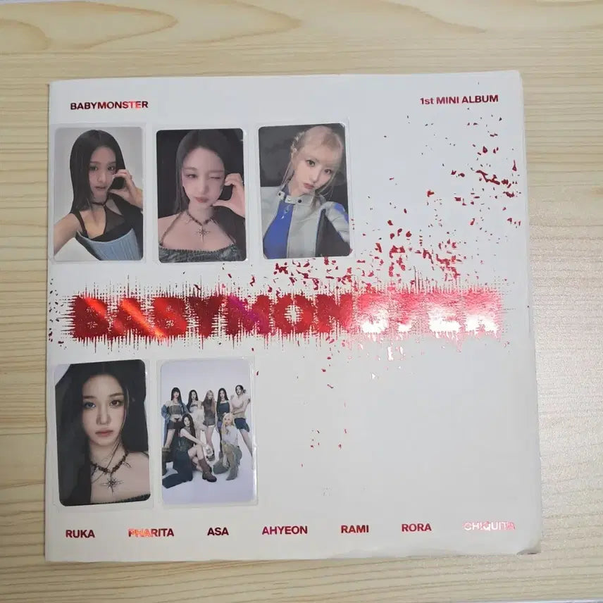 [BUNJANG] BABYMONSTER SHEESH Unsealed Album Full Set / 베이비몬스터 SHEESH 풀구성 개봉앨범