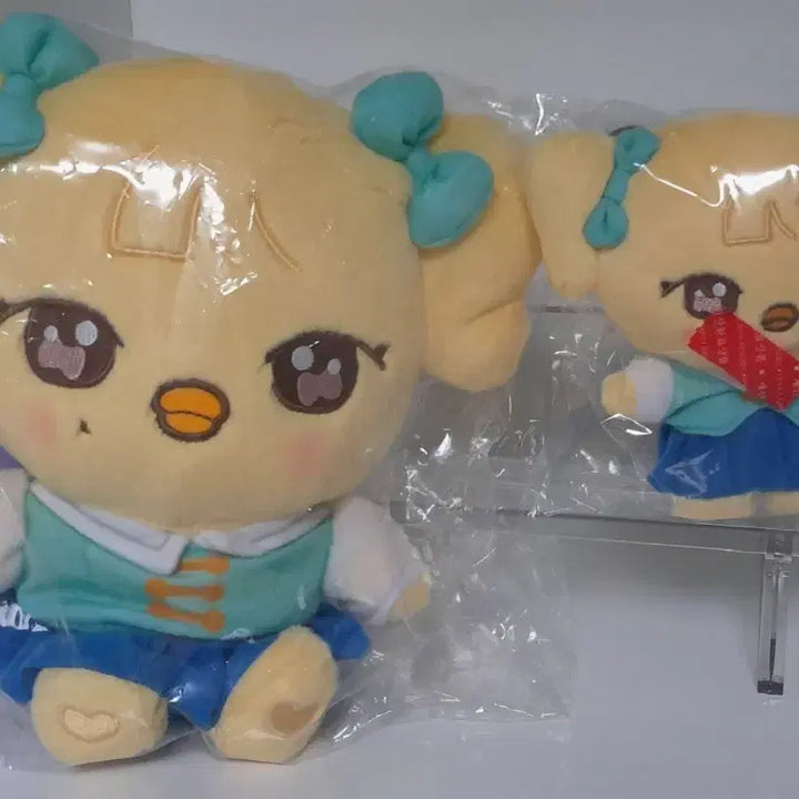 [BUNJANG] IVE Rei Plush &amp; Keychain Bundle Set (Everland Cast Ver.) / 2종 일괄 원가이하) 아이브 레이 인형과 인형키링 에버랜드 캐스트 플러시 나오리 레이 인형