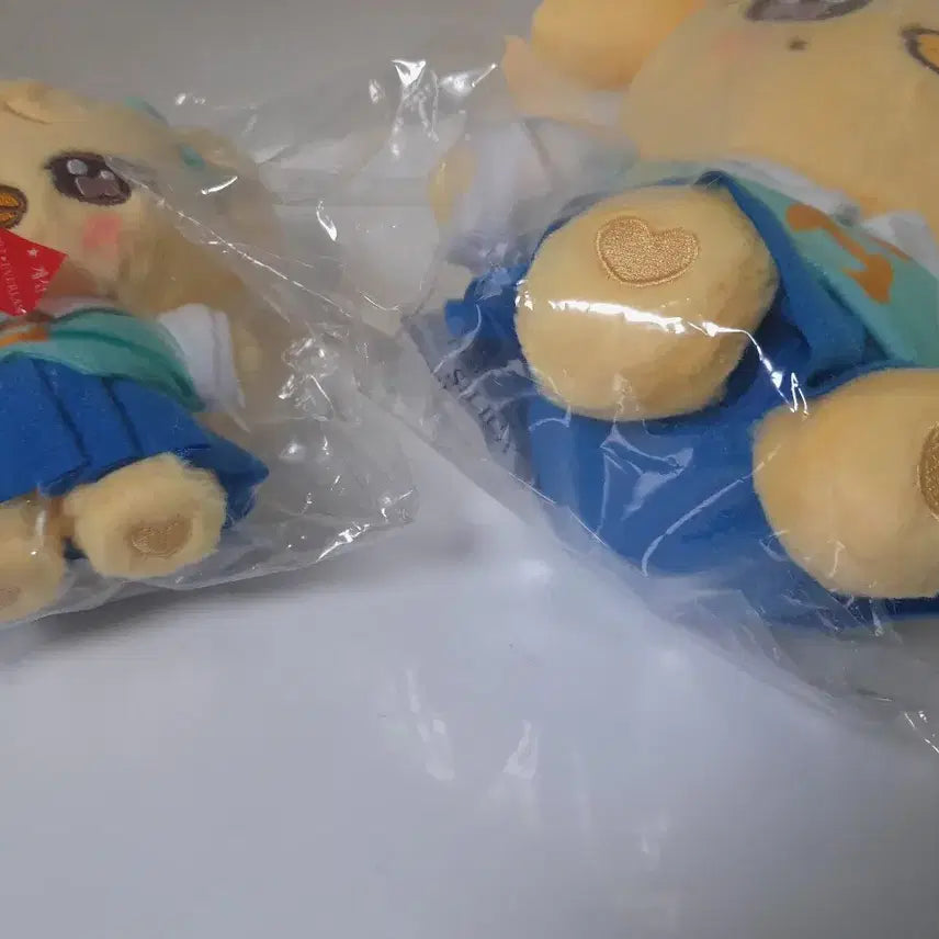 [BUNJANG] IVE Rei Plush &amp; Keychain Bundle Set (Everland Cast Ver.) / 2종 일괄 원가이하 새상품) 아이브 레이 인형과 인형키링 에버랜드 캐스트 플러시 나오리 레이 인형
