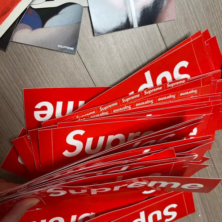 [BUNJANG] Supreme Box Logo Sticker Pack (150+ Stickers) / 슈프림 박스로고 스티커 150장이상