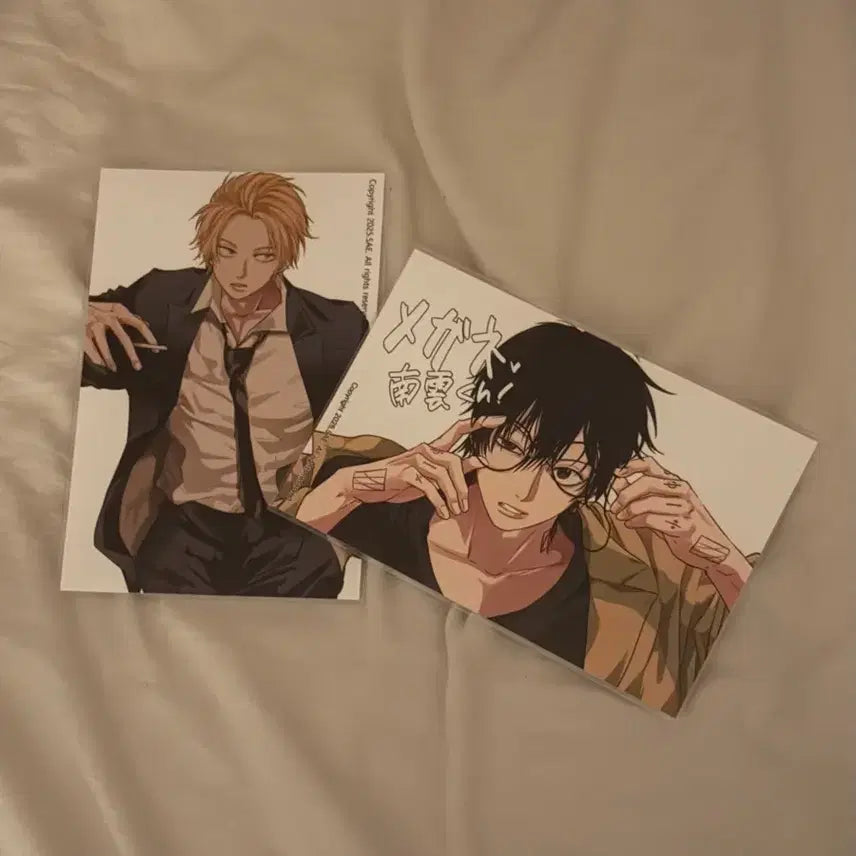 [BUNJANG] Sakamoto Days Nagumo Shin Postcard / Sae 님 사카모토데이즈 사카데이 나구모 신 엽서 양도 통판 마켓 시시바 오사라기 슬러 만화 애니 피규어 아크릴
