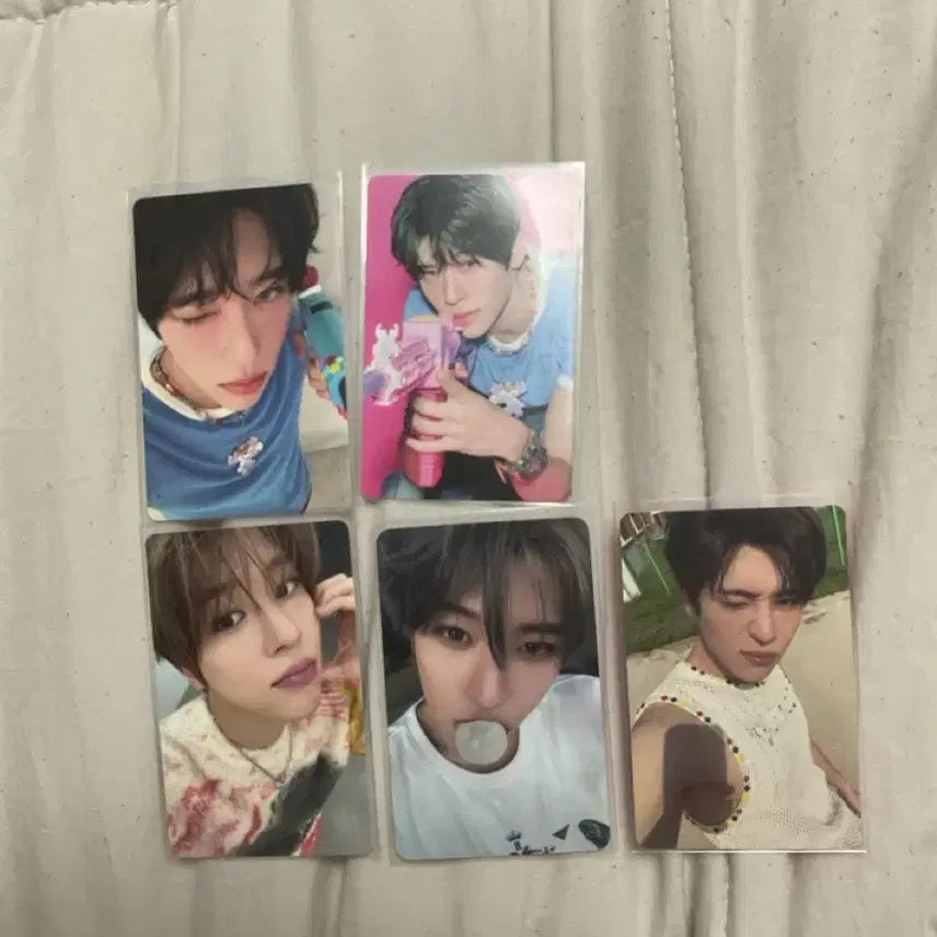 [BUNJANG] NCT WISH Sion Photocard Bundle Set / 엔시티위시 시온 포토카드 5장 일괄 판매