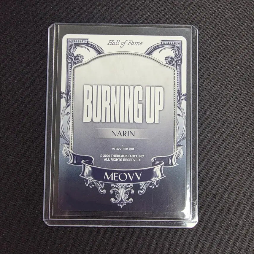 [BUNJANG] Tereca Myao Narin 2026 Printed Autograph Card (Limited Edition 99) / 2026 테레카 미야오 나린 인쇄 사인 카드 99한정