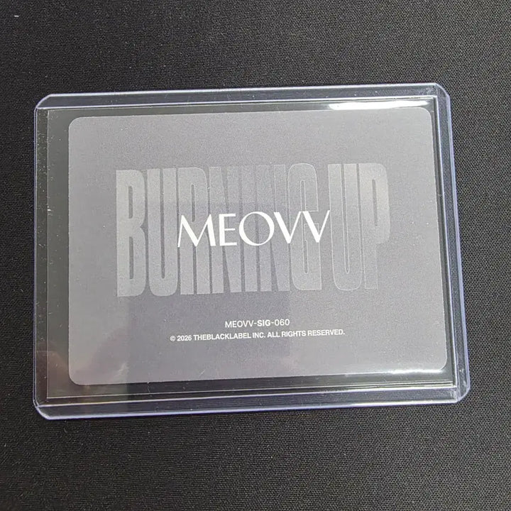[BUNJANG] Teruca Myao Anna Printed Autograph Card / 2026 테레카 미야오 안나 인쇄 사인 카드
