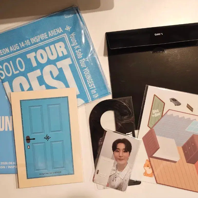 [BUNJANG] YOUNG K Solo Concert First Day Fanclub Entry Kit Bundle Set / 영케이 솔로콘서트 첫콘 팬클럽 입장키트 일괄