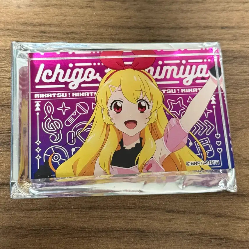 [BUNJANG] Aikatsu! 10th Anniversary STARWAY x HMV Pop-up Acrylic Block - Ichigo Ringo / 아이카츠 10주년 STARWAY x HMV 팝업 아크릴 블록 이치고 라임 아이엠스타