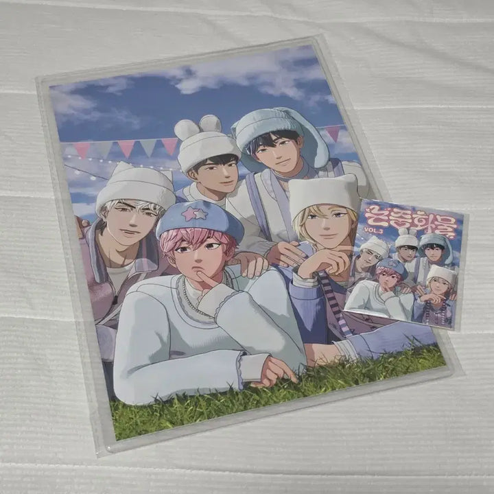 [BUNJANG] PLAVE Non-Human Volume 3 Photocard Pack + 2 Posters / 플레이브 논중화물3 포카팩+포스터 2장