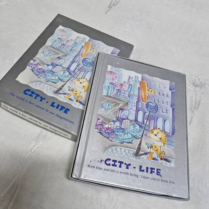 [BUNJANG] Orange Story Hardcover Diary Notebook Cat Character / 오렌지스토리 양장 다이어리 고전문구 일기장 메모 지류 노트 공책 팬시 다꾸 고양이 캐릭터