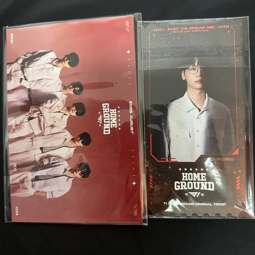 [BUNJANG] T1 League of Legends Homeground Day 2 Special Audience Benefit Original Ticket Set + Autographed Letter + Photo Postcard Set / T1 홈그라운드 티원 홈그 2일차 입장 특전 굿즈 오리지널 티켓 세트 선수 자필 편지 썸머 페스타 스페셜 관객 특전 포토 엽서 6종 세트 DAY2