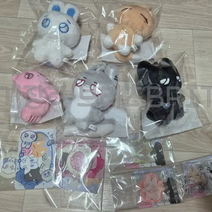 [BUNJANG] PLAVE Malang PLAVE Unofficial Plush Doll Bundle Set with POB / 플레이브 비공식 솜인형 말랑플브 특전포함 일괄판매