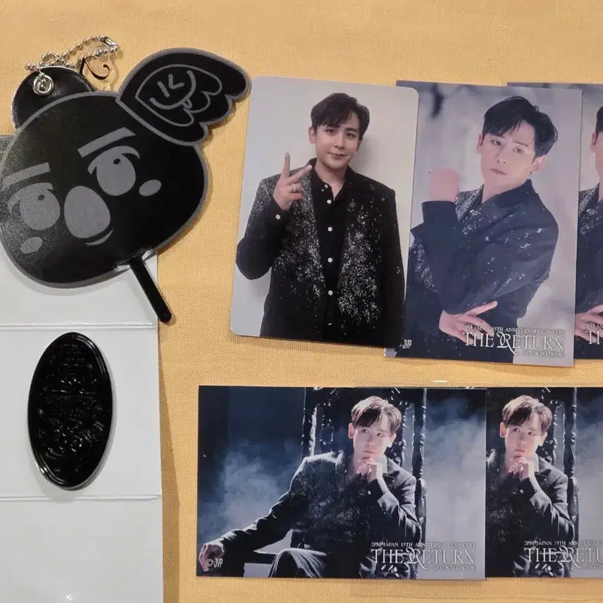 [BUNJANG] 2PM Nichkhun Tokyo Dome The Return Goods Mini Uchiwa &amp; Lottery Item / 2pm 닉쿤 도쿄돔더리턴 미니우치와 그리고 쿠지