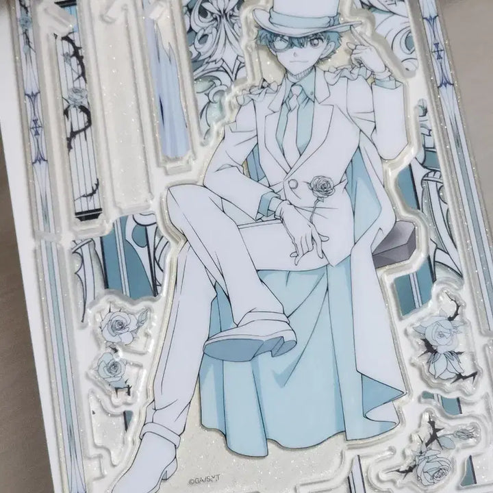 [BUNJANG] Detective Conan KAYOU Kaito Kid Black &amp; White Acrylic Standee (Rare) / 명탐정코난 KAYOU 카유 명추리 아크릴스탠드 괴도키드 레어