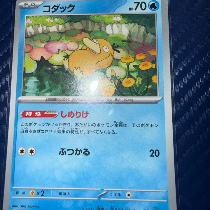 [BUNJANG] Pokemon Card Golduck Japanese / 포켓몬카드 고라파덕 일판 카드