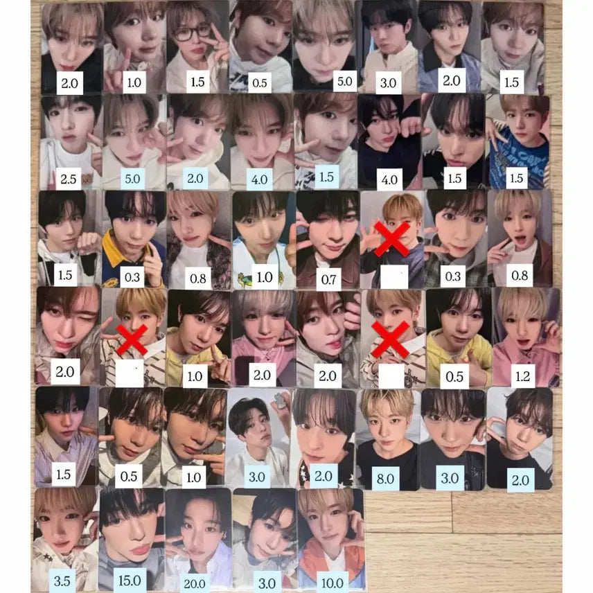 [BUNJANG] NCT WISH Steady, Odd to Love, ISWISH Photocard - Sion, Riku, Yushi, Jaehee, Ryo, Sakuya (Taiwan Taipei Fanmeet, Singapore Winner) / 엔시티 위시 스테디 컬러 오드투러브 이즈위 대만 타이페이 fanme 싱가포르 당첨자 시온 리쿠 유우시 재희 료 사쿠야 포카