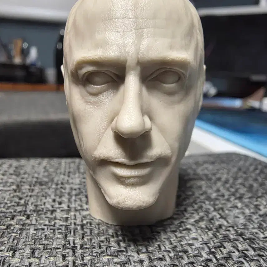 [BUNJANG] Tony Stark Wig Head Custom Head Sculpt / 토니 식모용 헤드