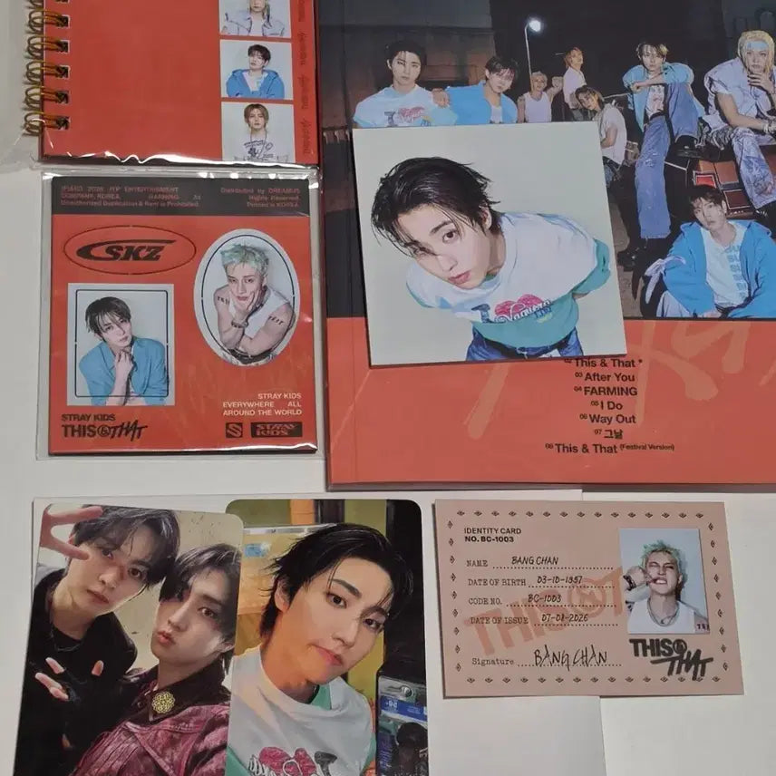 [BUNJANG] Stray Kids "Disaster" Unsealed Album with Photocard / 포카포함) 스키즈 디스앤댓 개봉 앨범 판매 합니다.