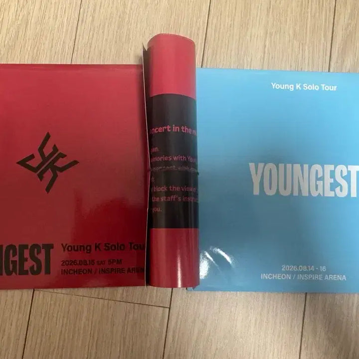 [BUNJANG] Young K Solo Concert Mid-Con Gift Bundle / 영케이 솔콘 중콘 기프트, 마데기프트, 컨페티
