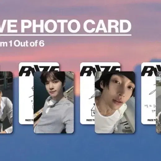 [BUNJANG] RIIZE Wonbin II Photobook USA Version Album Photocard / 라이즈 원빈 II 포토북 미국반 앨범 포카