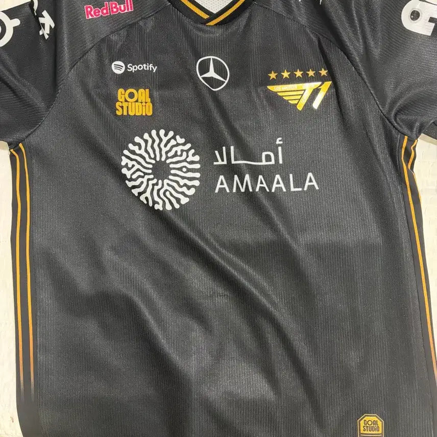 [BUNJANG] T1 Faker 2025 Worlds Jersey (Size M) / 2025 월즈 T1 페이커 져지 사이즈m