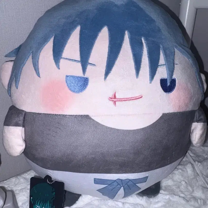 [BUNJANG] Jujutsu Kaisen Toji Fushiguro Big Fuwakororing Plush / 주술회전 후시구로 토우지 빅후와코로링 B상 누이 ㅅㅊㅇ 고죠게토나루토누이인형가챠귀칼메구미