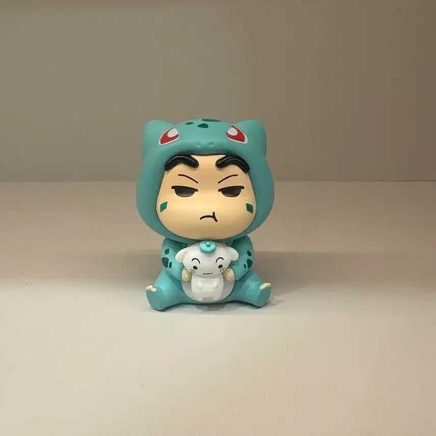 [BUNJANG] Crayon Shin-chan x Pokémon Oddish Collaboration Figure / 짱구 포켓몬스터 이상해씨 콜라보 피규어