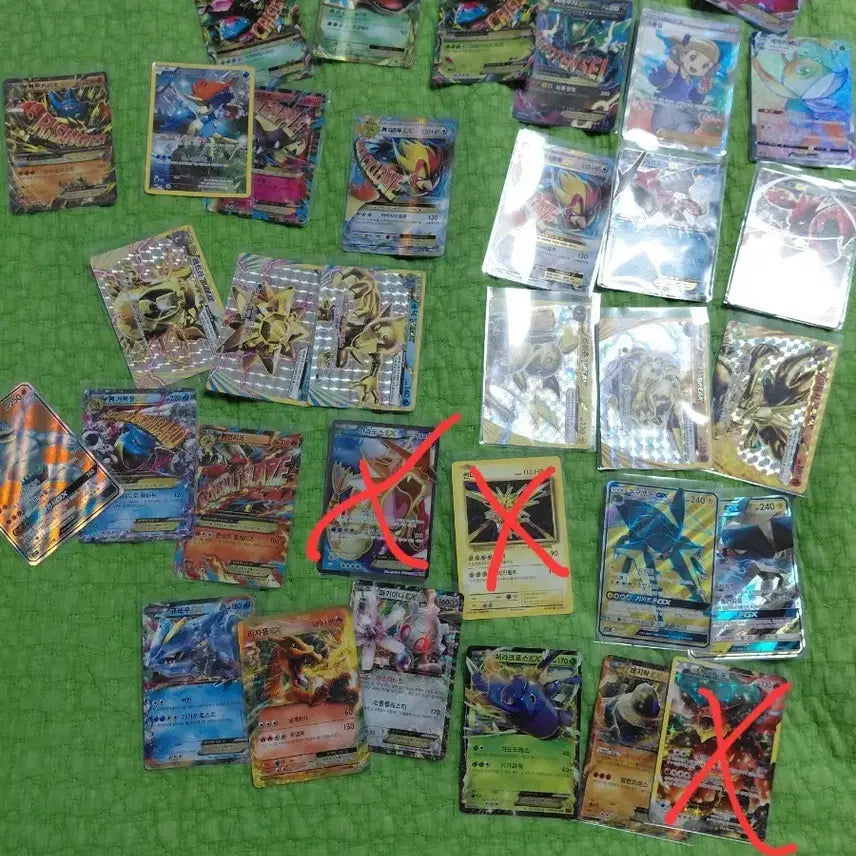 [BUNJANG] Vintage Pokemon EX &amp; M Cards Bundle / 옛날 포켓몬카드 ex, m 등