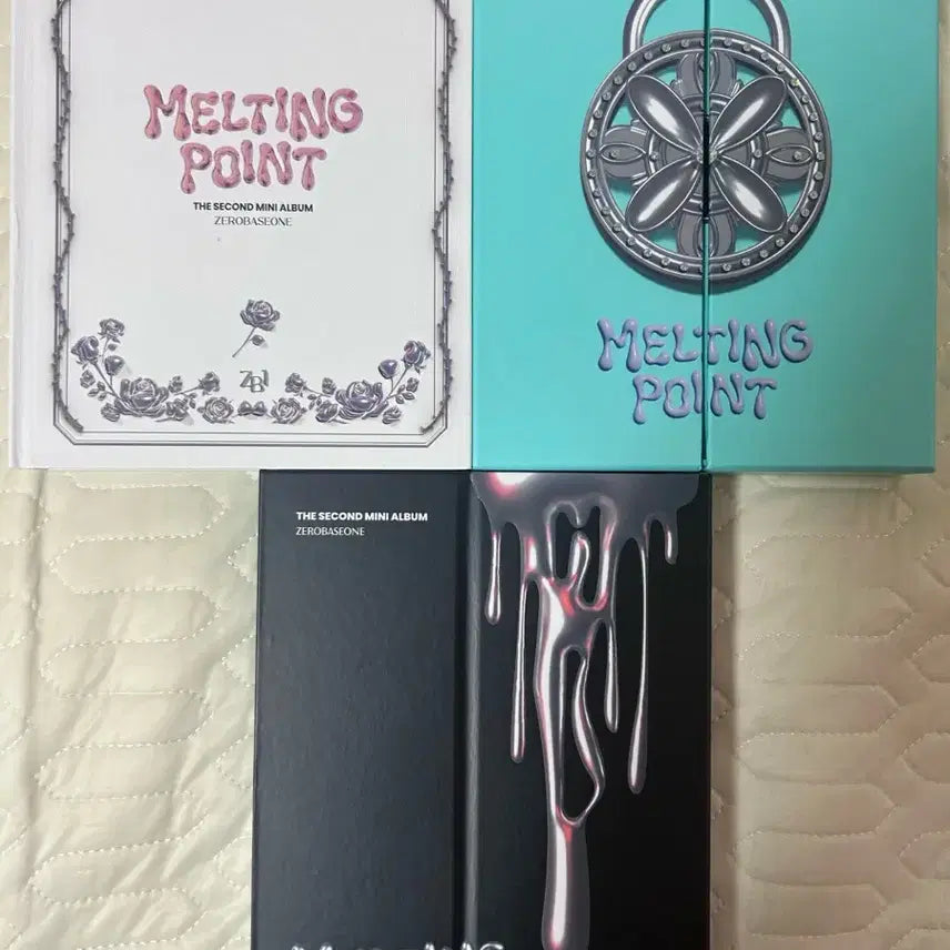 [BUNJANG] ZEROBASEONE MELTING POINT Album Set (3 Versions) / 제로베이스원 MELTING POINT 앨범 3종