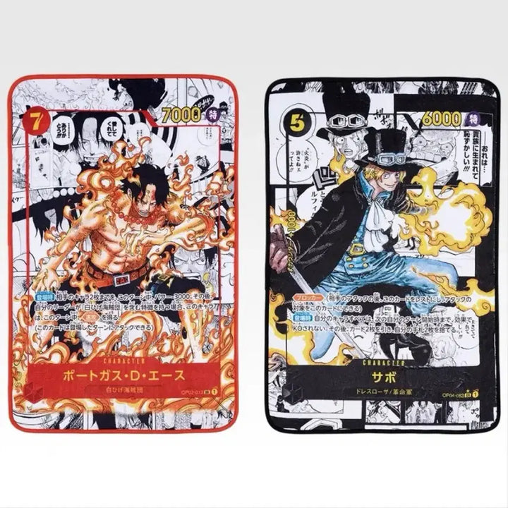 [BUNJANG] One Piece Card Game Ichiban Kuji Prize B Sabo Ace Blanket Set / 원피스 카드게임 제일복권 B상 사보 에이스 담뇨 세트로 팝니다