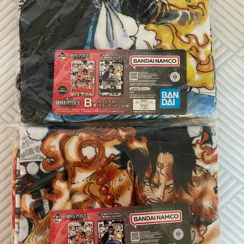 [BUNJANG] One Piece Card Game Ichiban Kuji Prize B Sabo Ace Blanket Set / 원피스 카드게임 제일복권 B상 사보 에이스 담뇨 세트로 팝니다