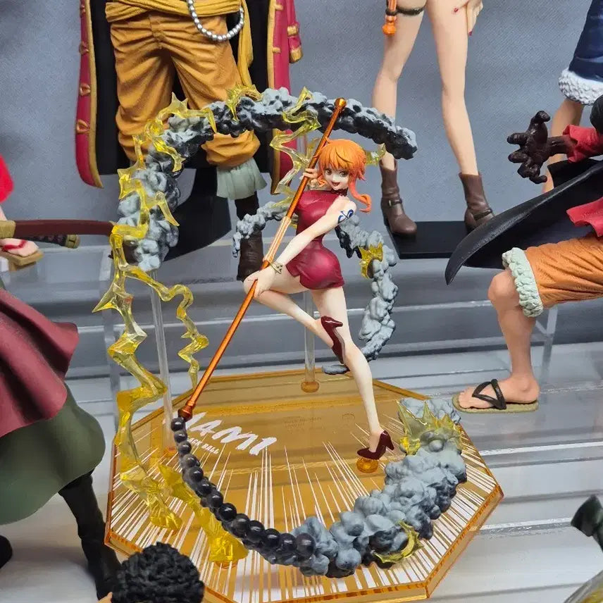 [BUNJANG] Portrait.Of.Pirates One Piece Nami Black Ball Figure / 아츠제로 원피스 나미 블랙볼 피규어