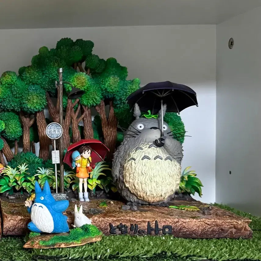 [BUNJANG] Ghibli My Neighbor Totoro Resin Figure with Exclusive Totoro / 지브리 opm 토토로 레진피규어