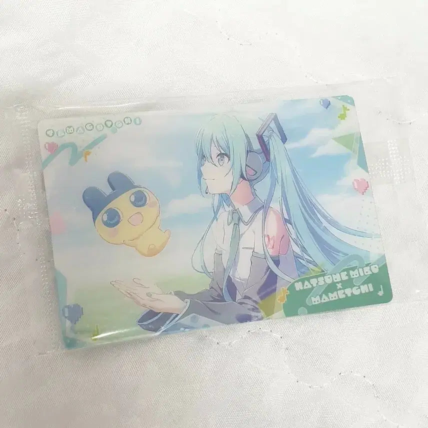 [BUNJANG] Vocaloid Hatsune Miku Tamagotchi Collaboration Wafer Card / 보컬로이드 하츠네 미쿠 다마고치 콜라보 웨하스카드