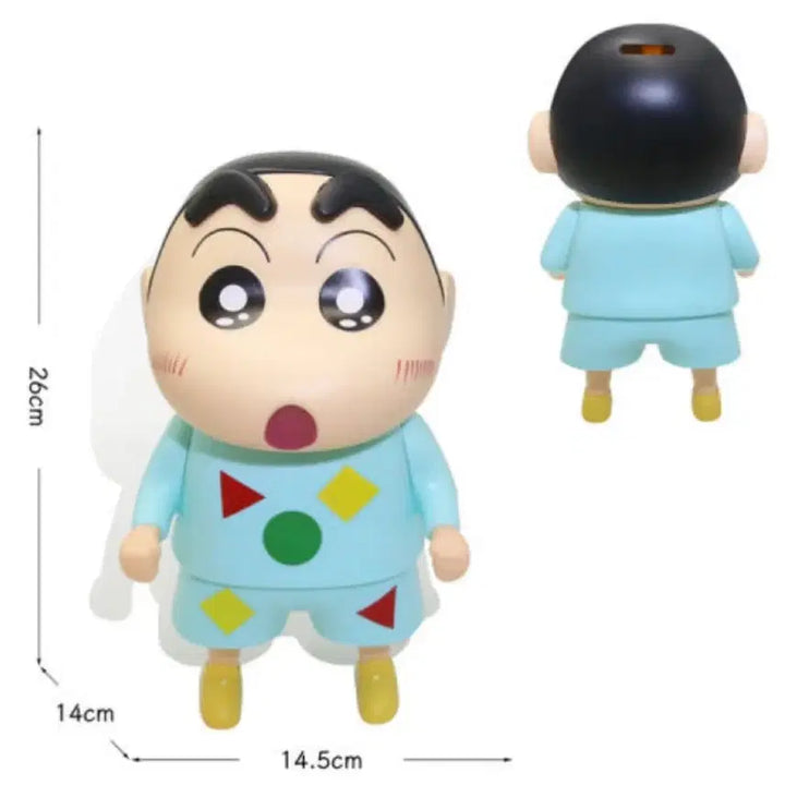 [BUNJANG] Crayon Shin-chan Nohara Shinnosuke Piggy Bank Figure / 짱구는못말려 짱구 피규어 크레용 신짱 짱구 저금통