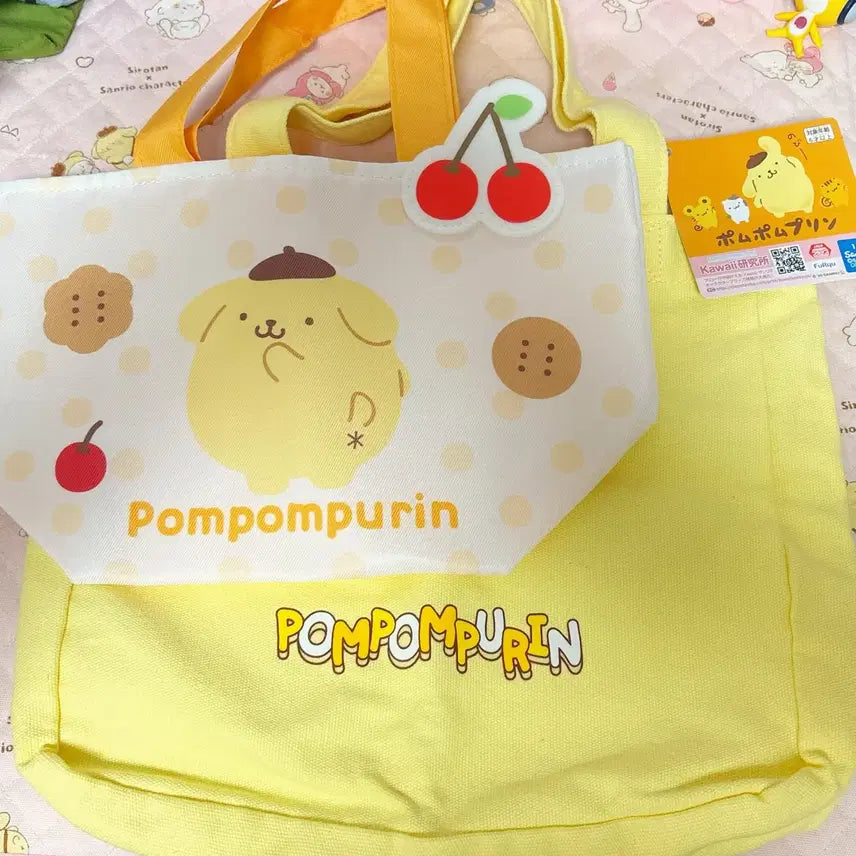 [BUNJANG] Pompompurin Tote Bag Bundle Set / 일괄)폼폼푸린 토트백 가방 세트